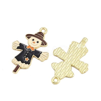 Thanksgiving Theme Alloy Enamel Pendants FIND-I065-04G-G-1