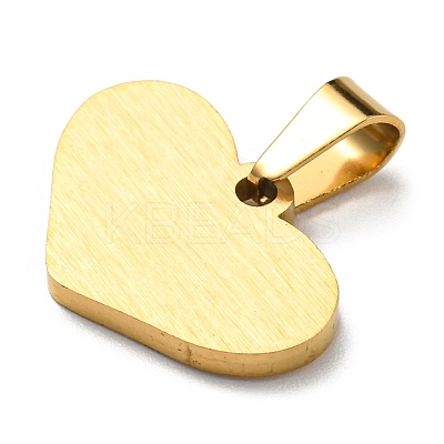 PVD Vacuum Plating 304 Stainless Steel Pendants STAS-D087-04G-1