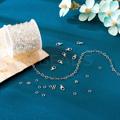 DIY Chain Bracelet Necklace Making Kit DIY-TA0003-74-1