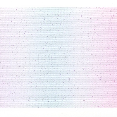 Rainbow Glitter Netting Fabric Sparkling Tulle Roll OCOR-WH0032-48B-1