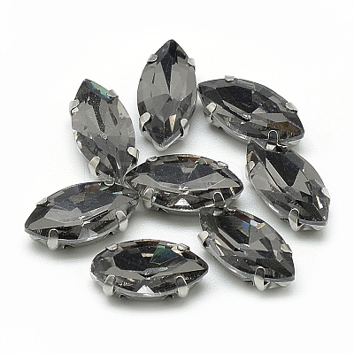 Sew on Rhinestone RGLA-T034-4x15mm-07-1