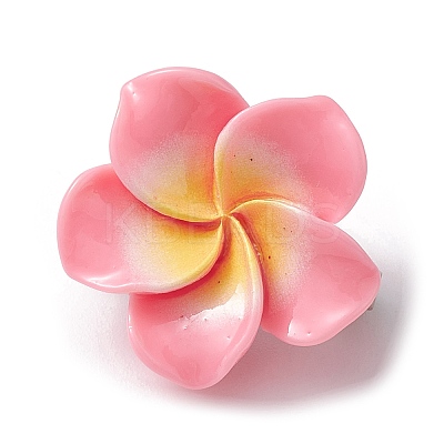 Resin Flower Brooch for Women JEWB-BR00152-1