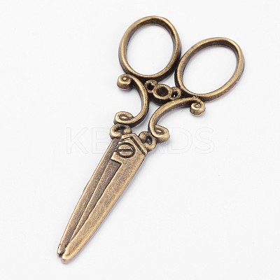 Mixed Shapes Tibetan Style Alloy Pendant Cabochon Settings and Pendant Rhinestone Settings TIBE-X0015-1