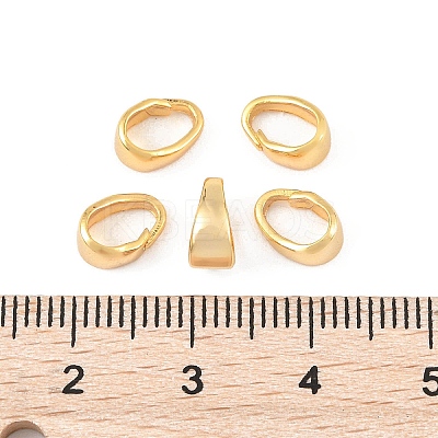 SHEGRACE Brass Snap on Bails XGR0036G-51G-1