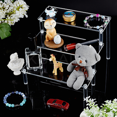 Acrylic Multi-Storey Display Rack AJEW-WH0245-74-1