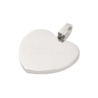 304 Stainless Steel Stamping Blank Tag Pendants STAS-Z126-02P-02-1