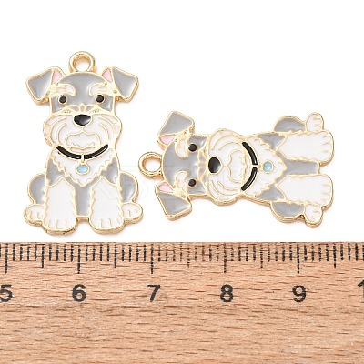 Alloy Enamel Pendants AL-CBA5FAE-05G-A-1