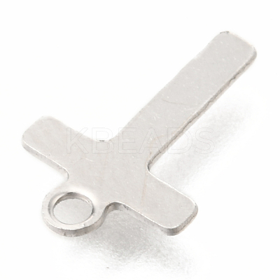 Non-Tarnish 201 Stainless Steel Charms STAS-C021-06P-T-1