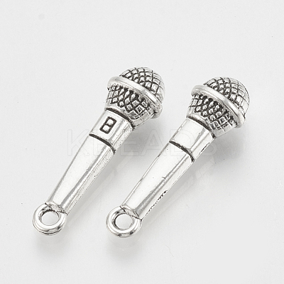 Tibetan Style Alloy Pendants X-TIBE-N005-14AS-LF-1