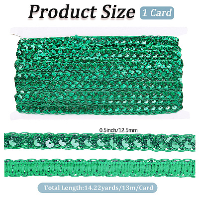 Metallic Braided Lace Trim OCOR-WH20020-24G-1