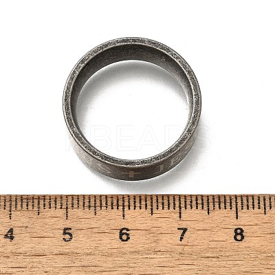304 Stainless Steel Jesus Cross Finger Rings for Men LS-RJEW-B120-03P-1