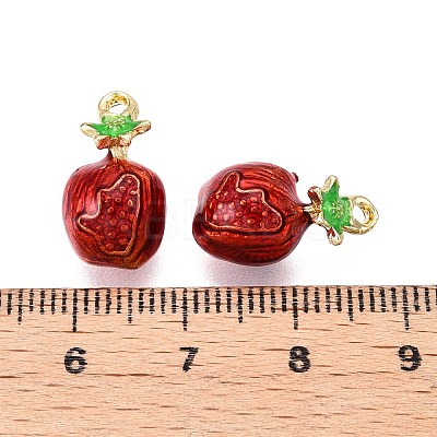 Alloy Enamel Pendants ENAM-N056-404B-1