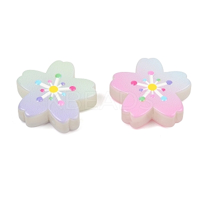 Luminous Printed Opaque Resin Beads RE-CBAC4C7-26-1