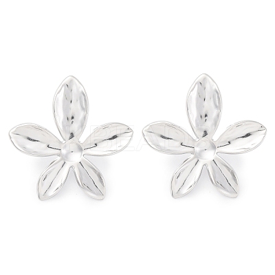304 Stainless Steel Stud Earrings for Women LS-EJEW-K306-16P-1