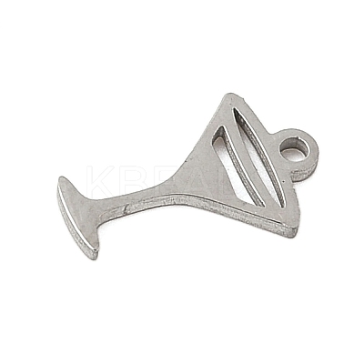 304 Stainless Steel Charms LS-STAS-G355-05B-P-1