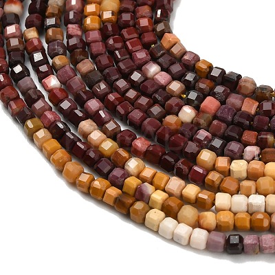 Natural Mookaite Beads Strands G-L634-D03-2.5x2.5mm-1