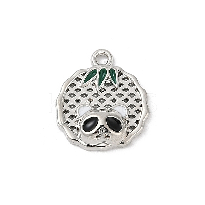 Alloy Enamel Charms PALLOY-R151-22P-1