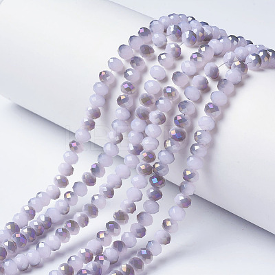 Electroplate Glass Beads Strands LS-EGLA-A034-J4mm-F01-1
