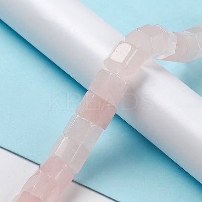 Natural Rose Quartz Beads Strands G-C026-B01-1