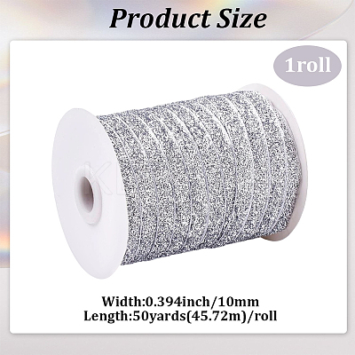 1 Roll Glitter Sparkle Ribbon SRIB-CY0001-19B-1