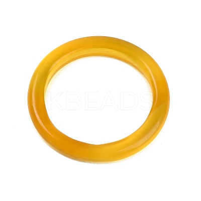 Dyed & Heated Natural Agate Finger Rings for Women RJEW-Z075-01I-1