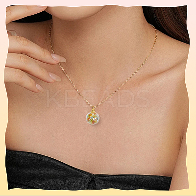 DIY Necklace Making Kits DIY-SC0030-95C-1