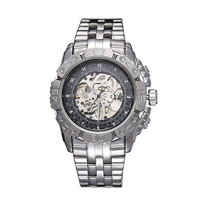 Alloy Watch Head Mechanical Watches WACH-L044-01B-P-1