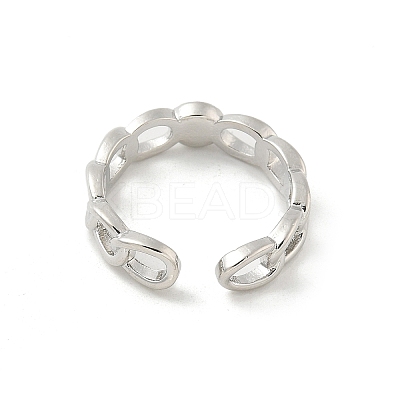 Brass Cup Peg Open Cuff Ring Settings KK-G518-02P-03-1