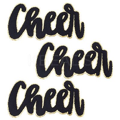 Chenille Towel Embroidery Clothing Patches PATC-WH0816-012-1