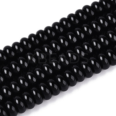 Baking Paint Glass Beads Strands GLAA-T025-6mm-08A-1