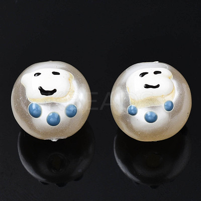 ABS Plastic Imitation Pearl Beads KY-N015-109-1