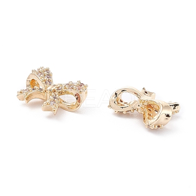 Rack Plating Brass Micro Pave Cubic Zirconia Charms LS-ZIRC-C026-02LG-1