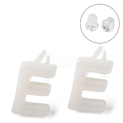 Hypoallergenic Bioceramics Zirconia Ceramic Stud Earrings EJEW-F340-04E-1
