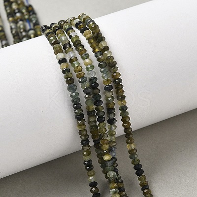 Natural Green Tourmaline Beads Strands LS-G-RM241221-O13-1