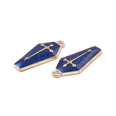 Alloy Enamel Pendants ENAM-H039-10G-A-1