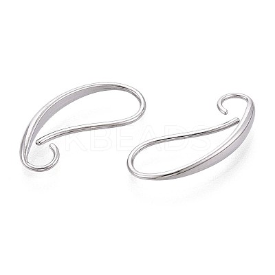 304 Stainless Steel Earring Hooks STAS-N108-29P-1