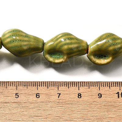 Handmade Porcelain Beads PORC-S002-01C-1