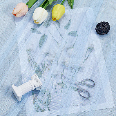 Polyester Mesh Fabric DIY-WH20009-40H-1