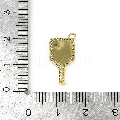 Brass Micro Pave Cubic Zirconia Pendants KK-M322-31G-1