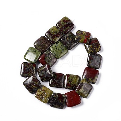 Natural Dragon Blood Beads Strands G-L253-10-1