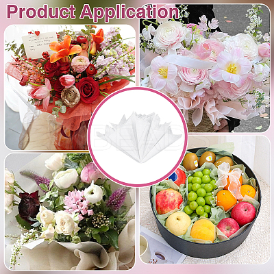 144 Sheets Flower Packaging Paper DIY-BC0016-57A-1