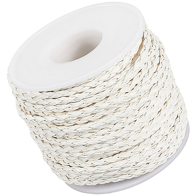 19M Braided Imitation Leather Cords LC-CL0001-02B-1