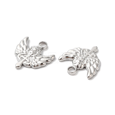 Non-Tarnish 304 Stainless Steel Pendants STAS-K253-02P-1