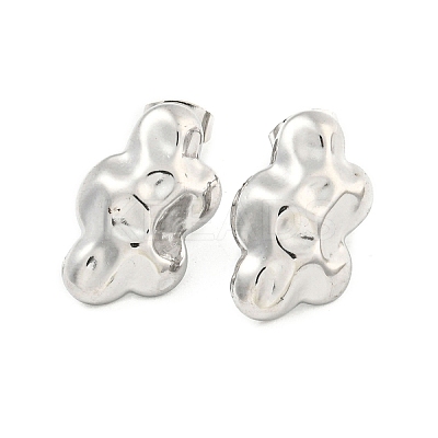 Non-Tarnish 304 Stainless Steel Ear Studs EJEW-L290-007P-1