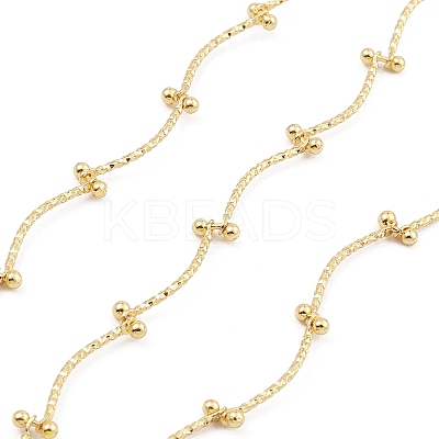 Brass Curved Bar Link Chains CHC-M025-12G-1