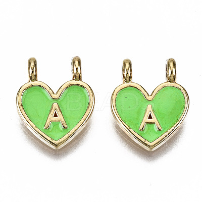 Alloy Enamel Charms X-ENAM-T012-02A-RS-1