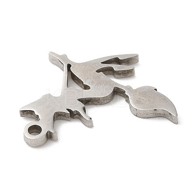 Non-Tarnish Halloween 201 Stainless Steel Pendants STAS-D053-08P-1