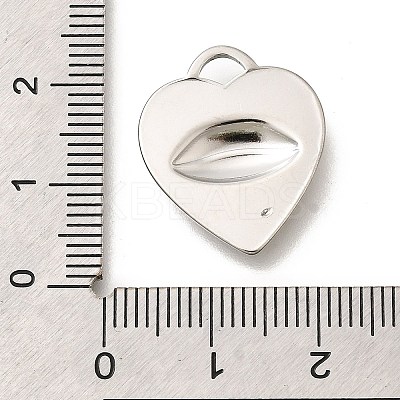 304 Stainless Steel Pendants STAS-E545-03P-1