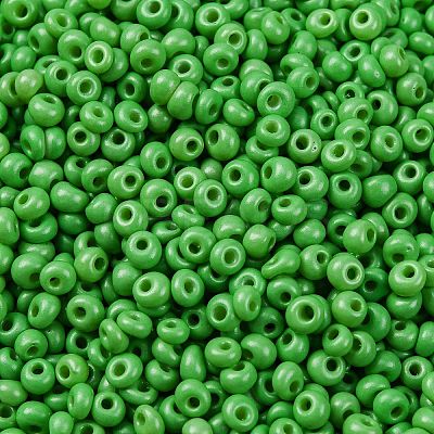 8/0 Baking Paint Glass Seed Beads SEED-M012-02A-39-1