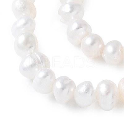 Natural Cultured Freshwater Pearl Beads Strands PEAR-I007-07K-01B-1